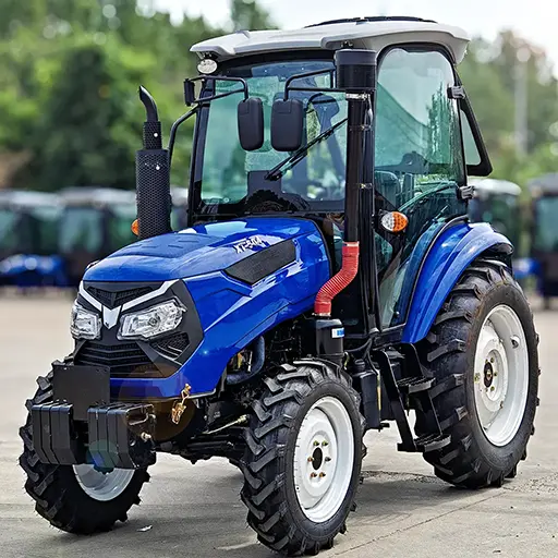 XT-504 50hp 4wd tractor with sunshade.