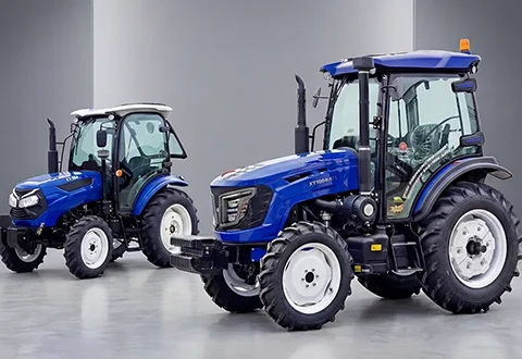 Heavy-duty 55-100HP utility tractor 4WD for large scale farming.